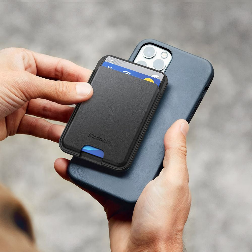 Carteira MagSafe, McDodo, WH-7920 Napa, Preto