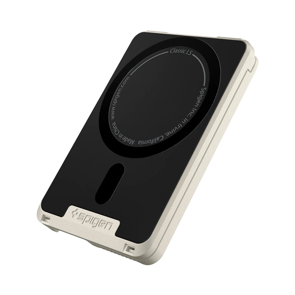 Carteira MagSafe, Spigen, Classic LS, Bege AFA10949