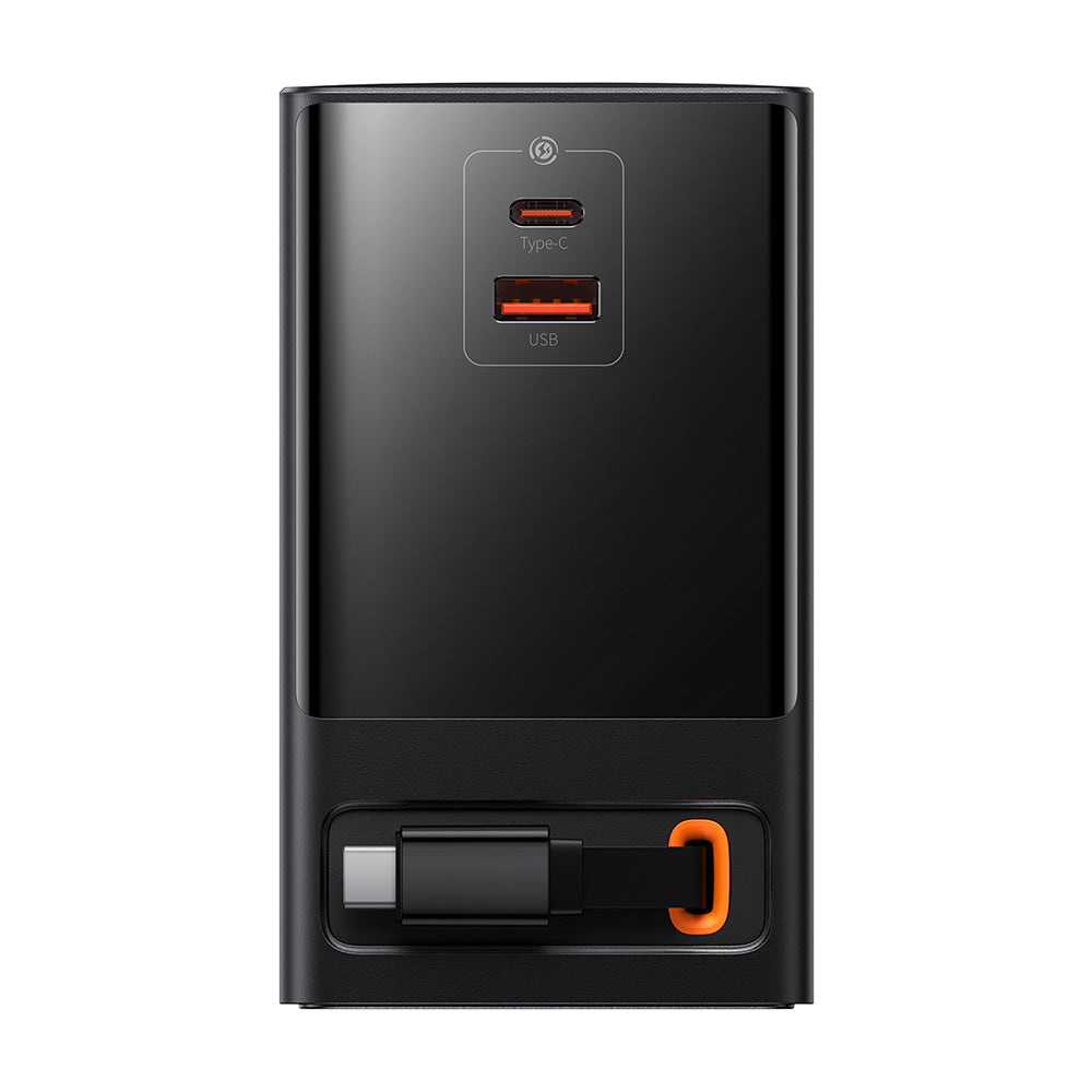 Extensão Baseus PowerCombo US, 3 x Tomadas, Preto PSLR000101