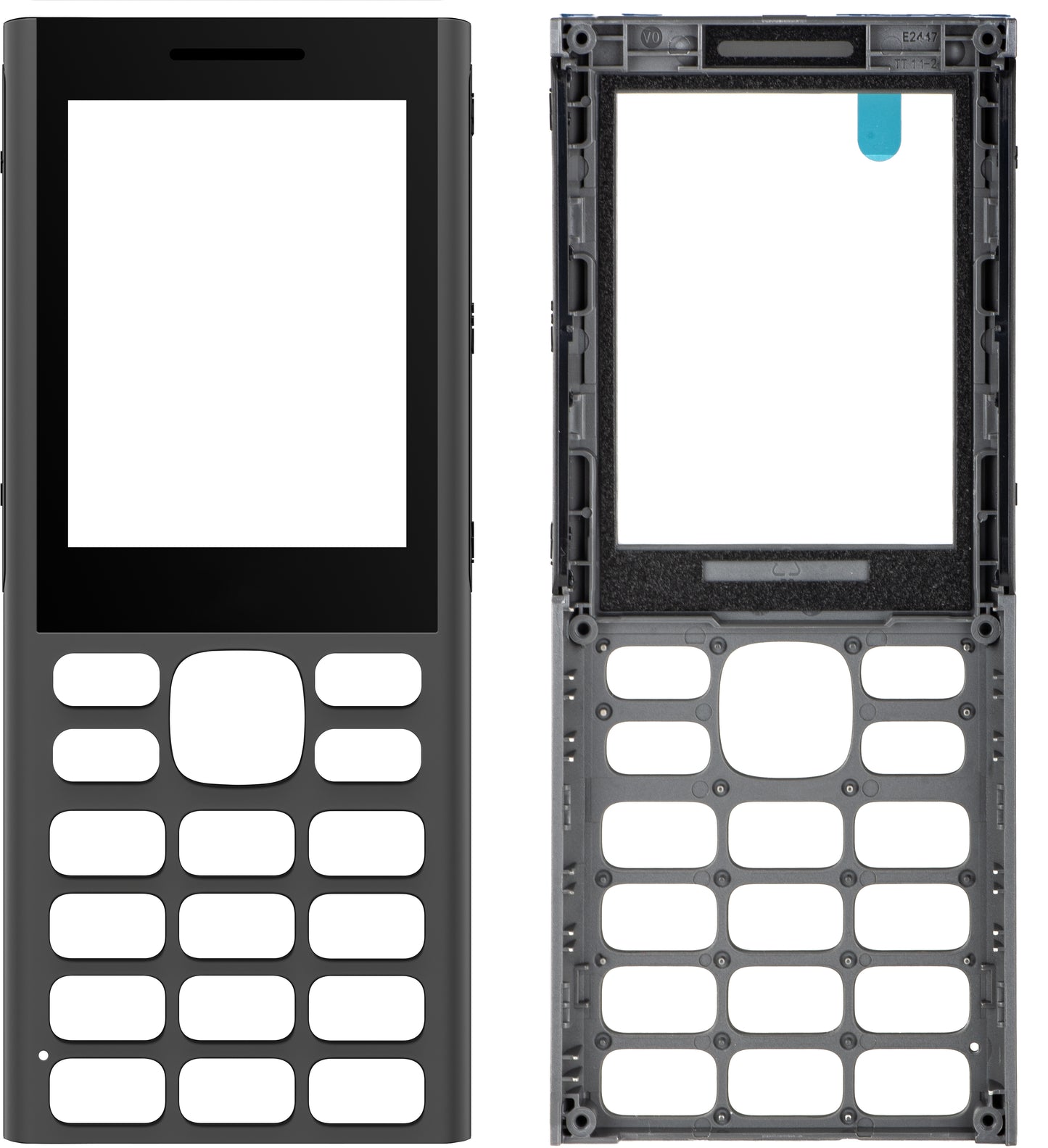 Capa Frontal para HMD 130 Music, Cinzento