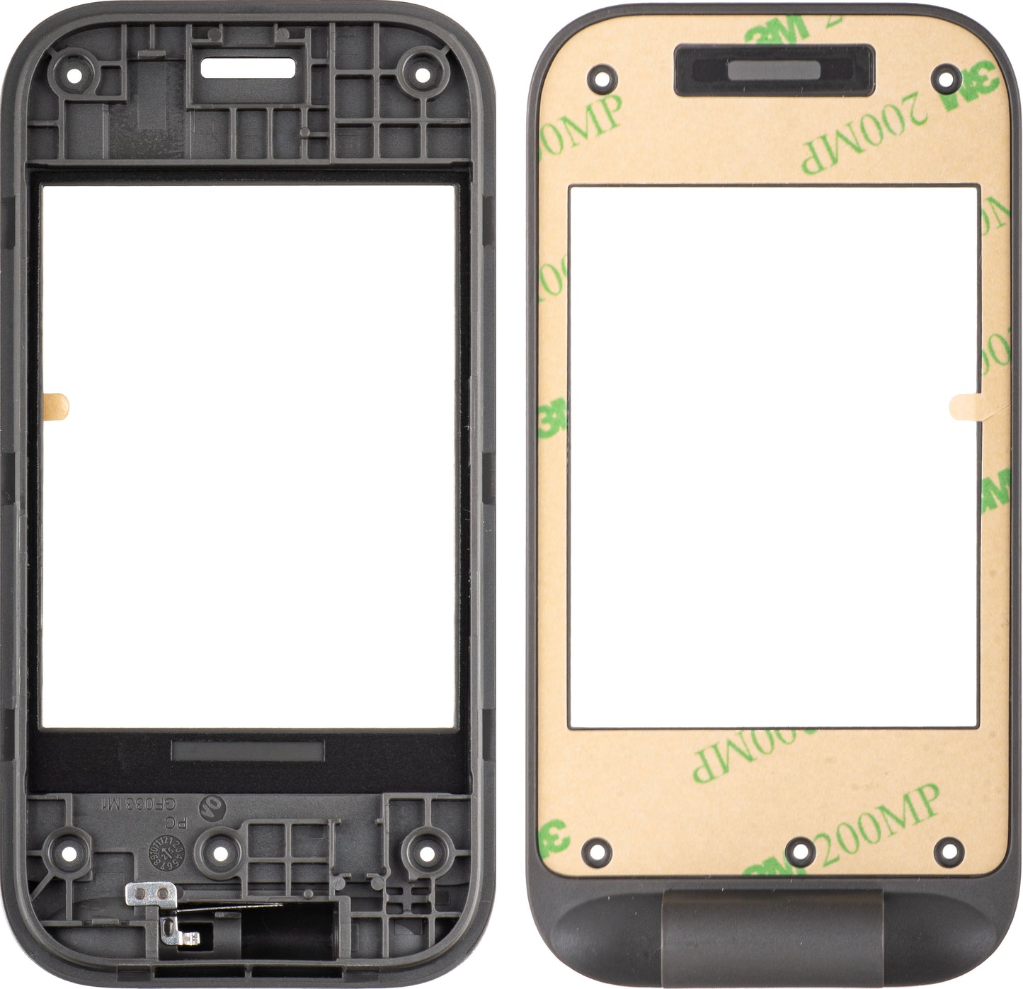 Capa B Shell para HMD 2660 Flip, Preto