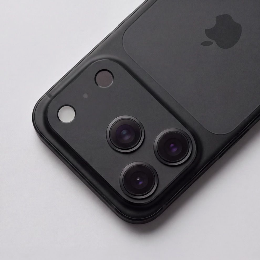 Moldura de proteção para Câmara Traseira Tech-Protect Camalloy Fit+ para Apple iPhone 18 Pro Max, Alumínio, Preta