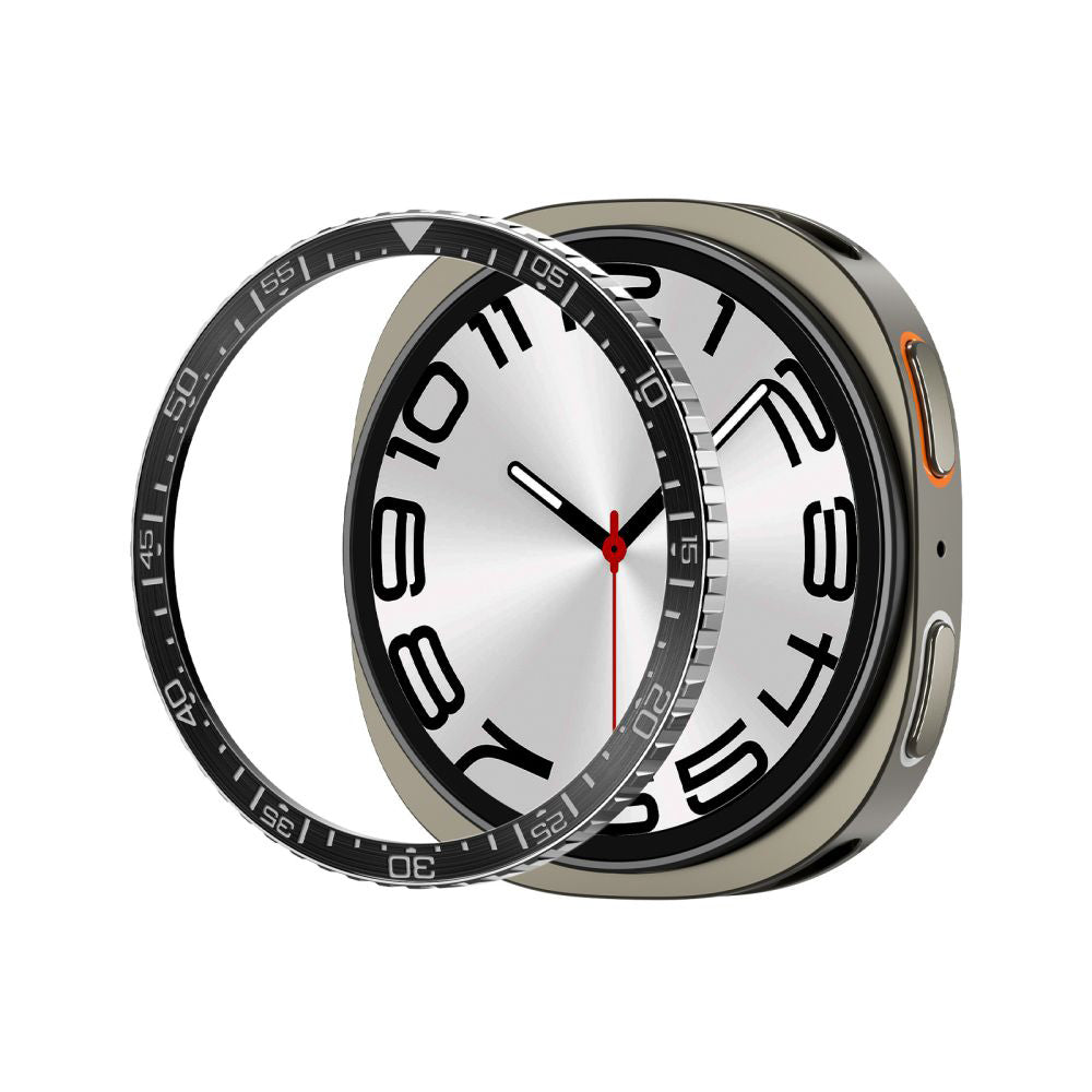 Moldura de Proteção Spigen Tune Diver para Samsung Galaxy Watch8 44mm, Preta ACS10008