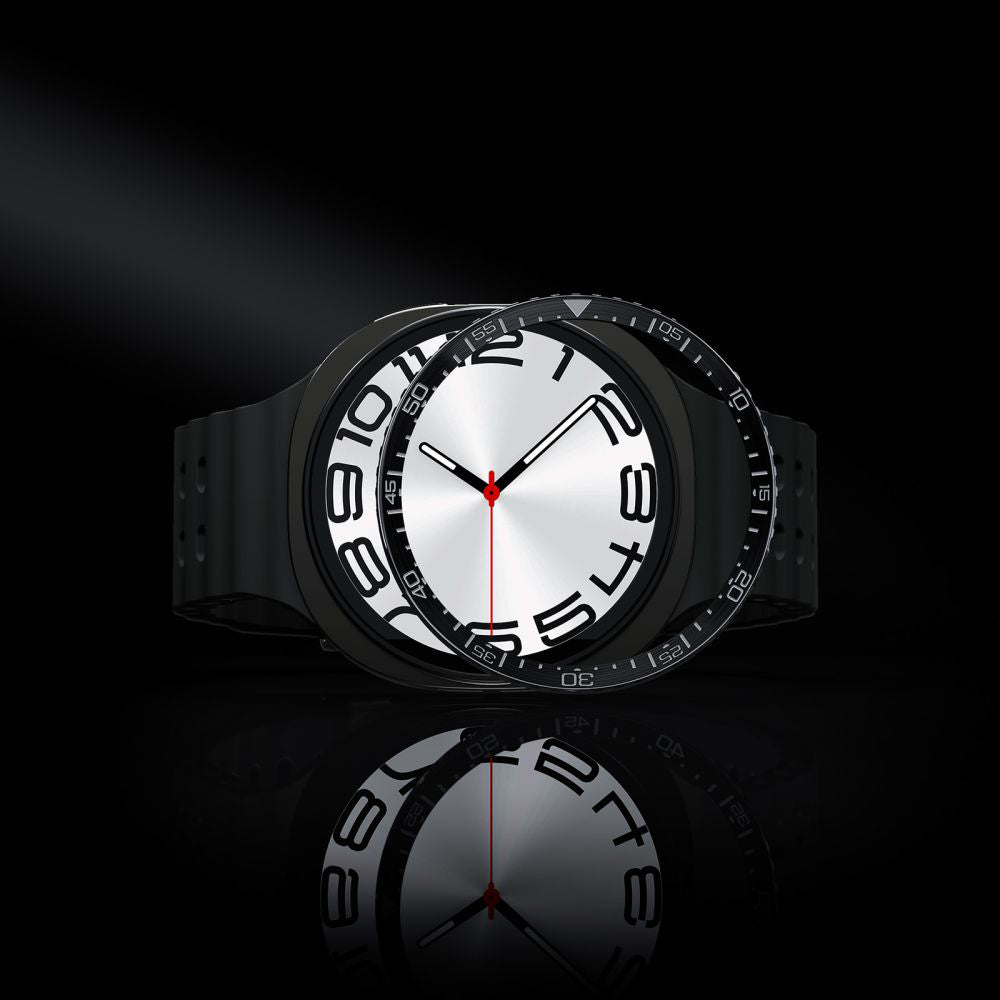 Moldura de Proteção Spigen Tune Diver para Samsung Galaxy Watch8 44mm, Preta ACS10008