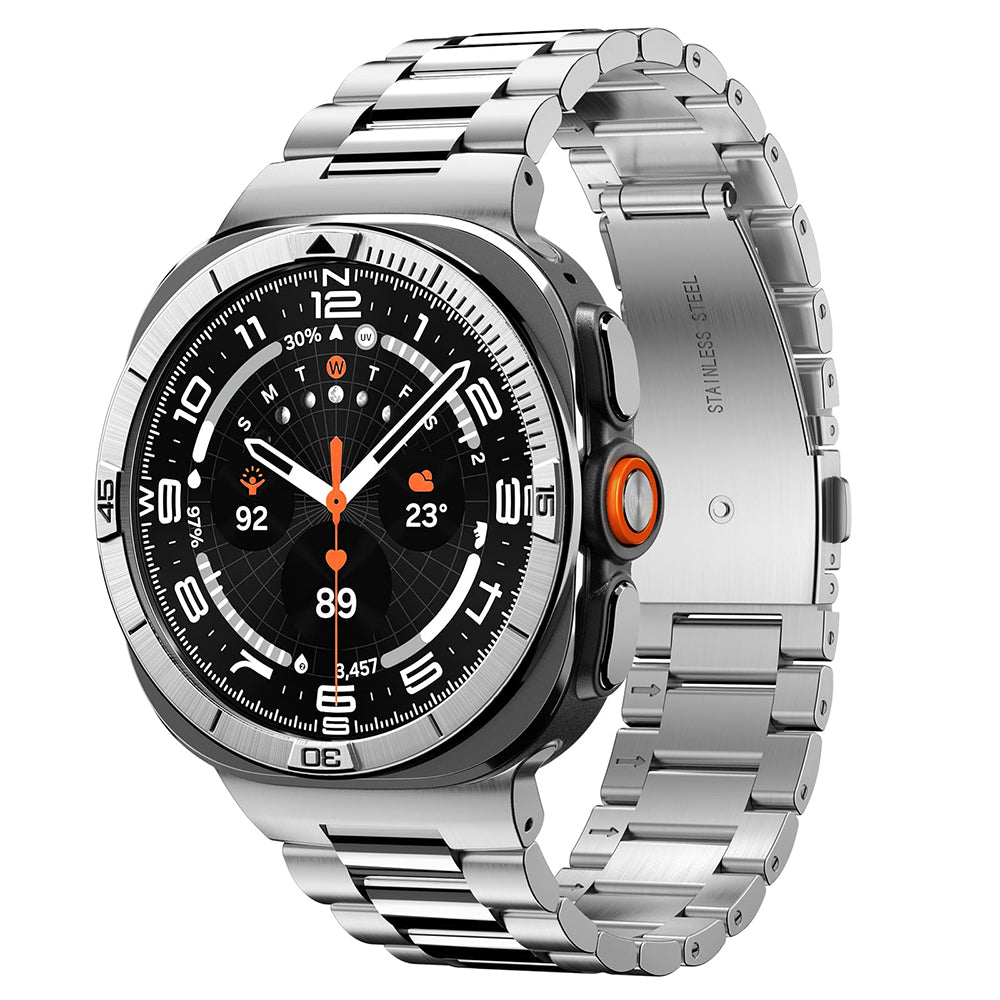 Moldura de Proteção Spigen Tune Pilot para Samsung Galaxy Watch Ultra2, Prateada ACS11616