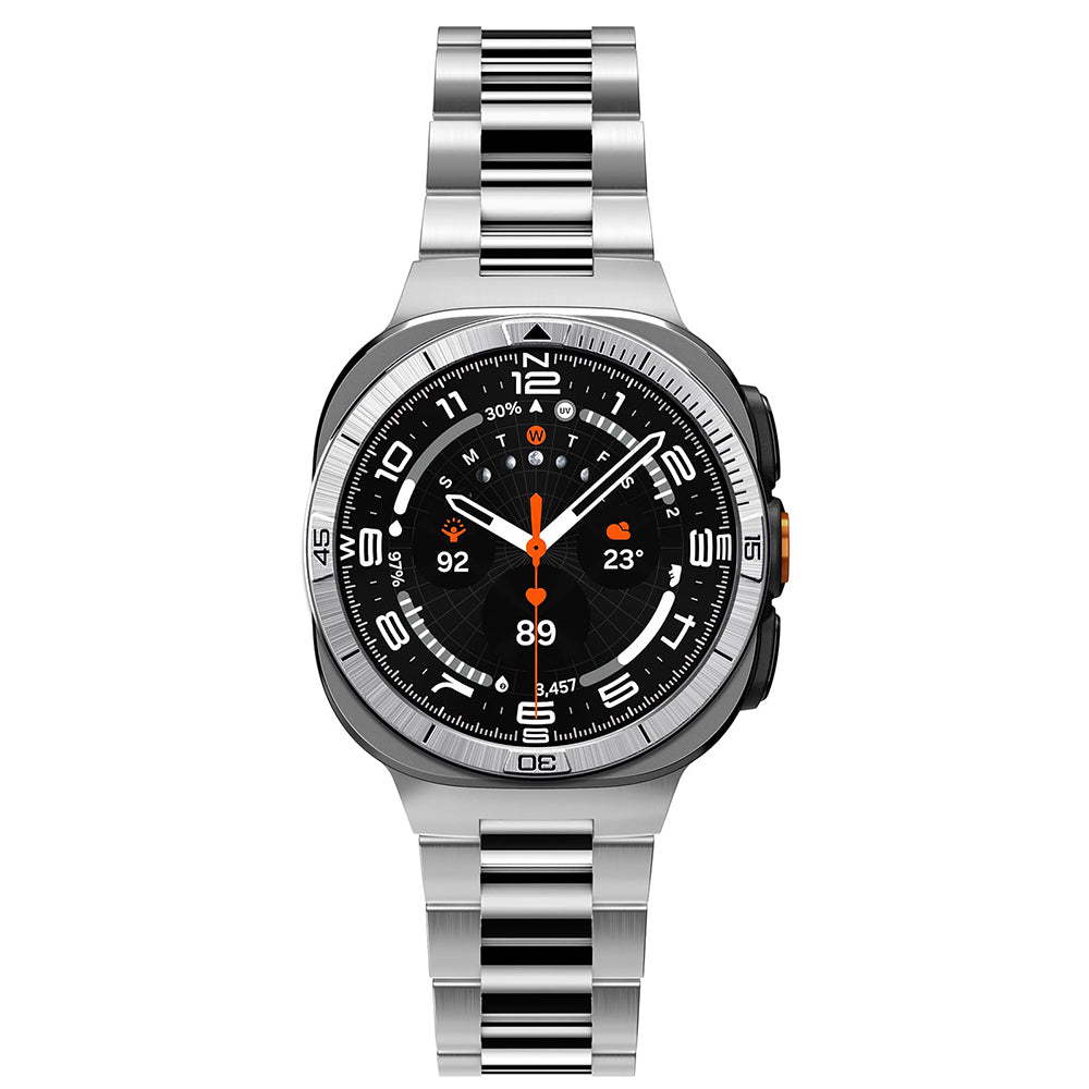 Moldura de Proteção Spigen Tune Pilot para Samsung Galaxy Watch Ultra2, Prateada ACS11616