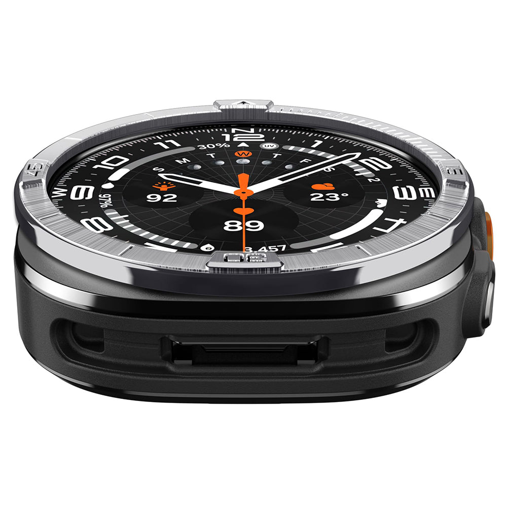 Moldura de Proteção Spigen Tune Pilot para Samsung Galaxy Watch Ultra2, Prateada ACS11616