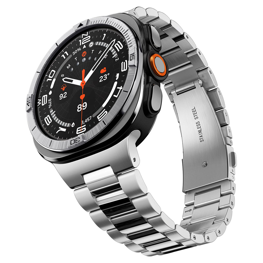 Moldura de Proteção Spigen Tune Pilot para Samsung Galaxy Watch Ultra2, Prateada ACS11616