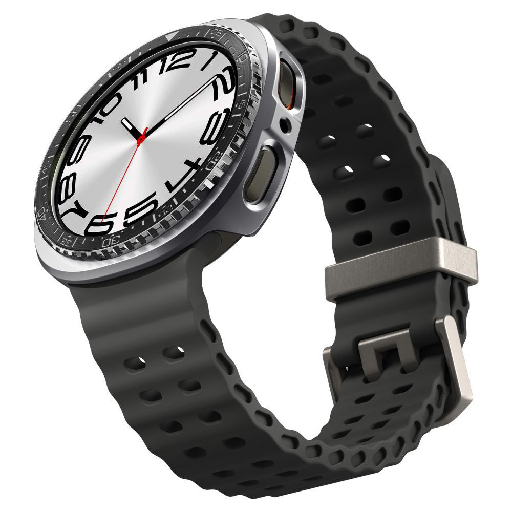 Moldura de Proteção Spigen Tune Pro Diver para Samsung Galaxy Watch8 44mm, Preta