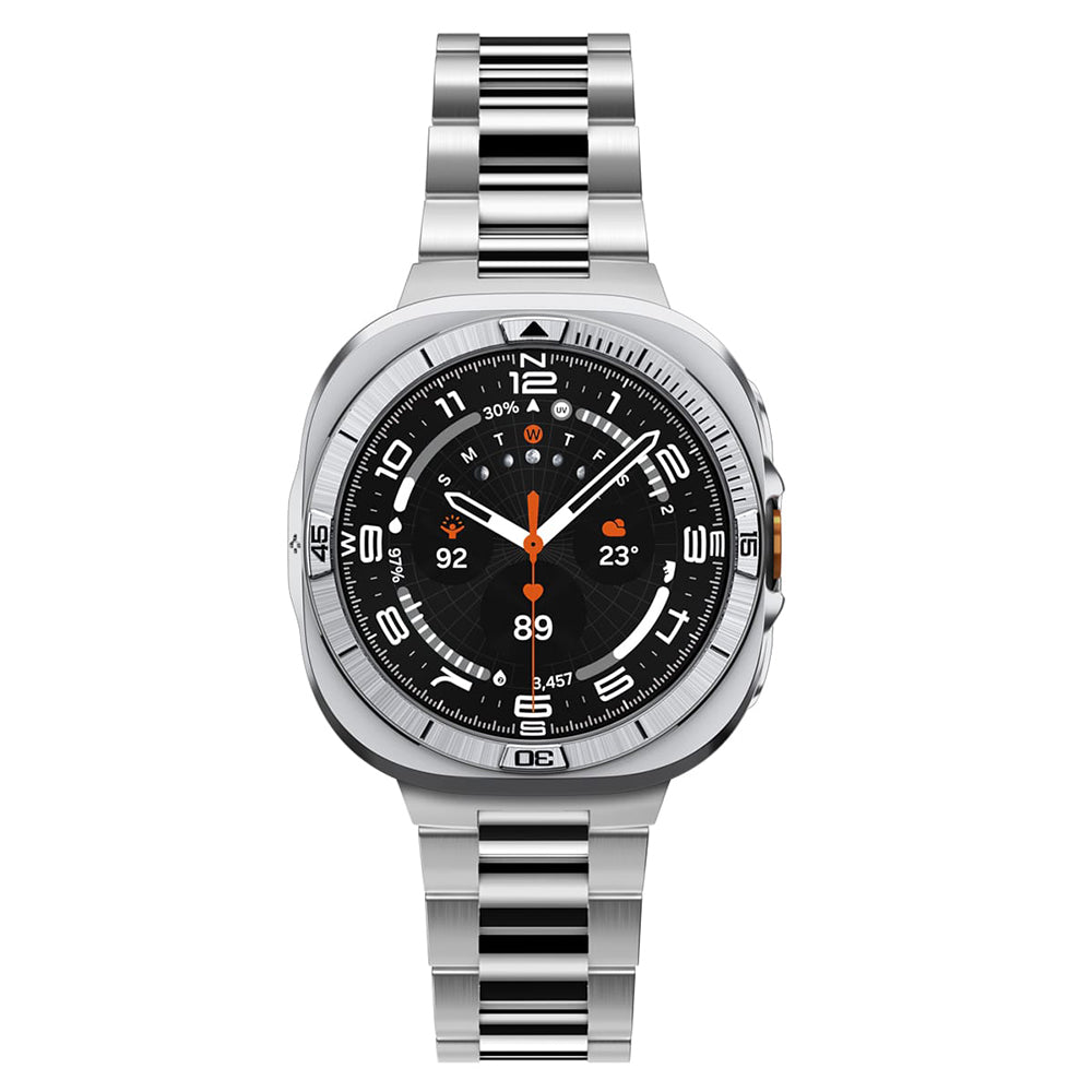 Moldura de Proteção Spigen Tune Pro Pilot para Samsung Galaxy Watch Ultra2, Prateada ACS11618