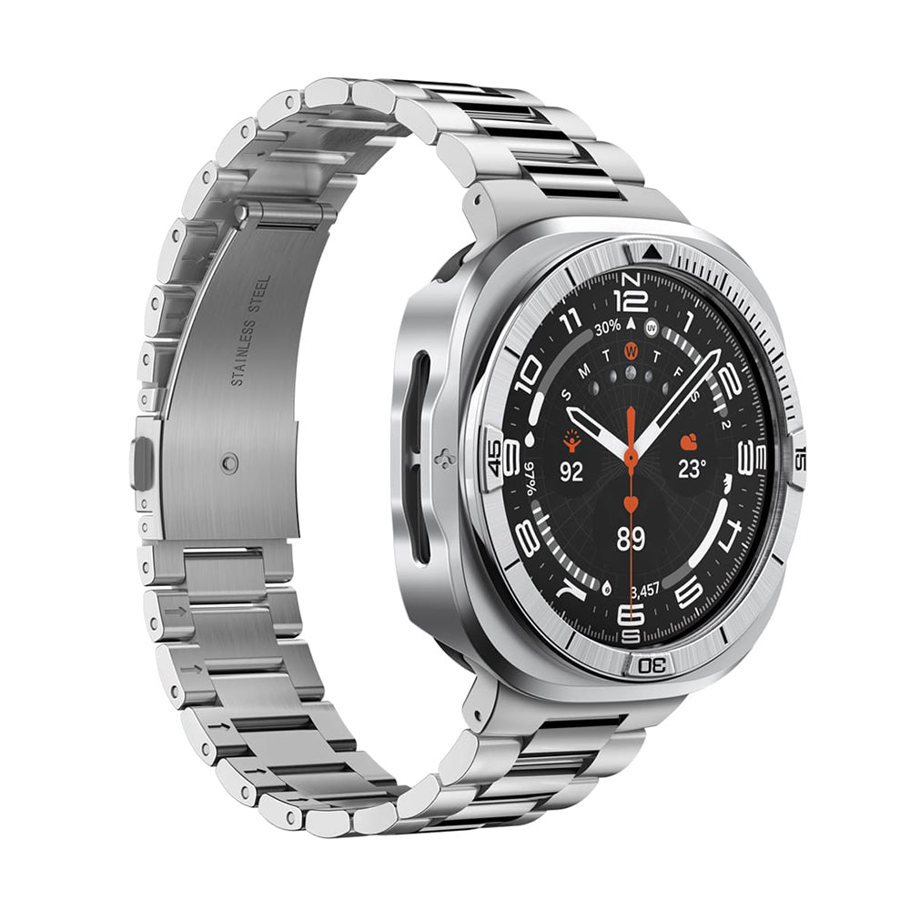 Moldura de Proteção Spigen Tune Pro Pilot para Samsung Galaxy Watch Ultra2, Prateada ACS11618