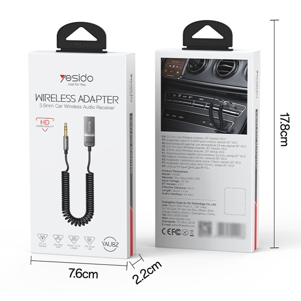 Yesido YAU82 Bluetooth Receiver