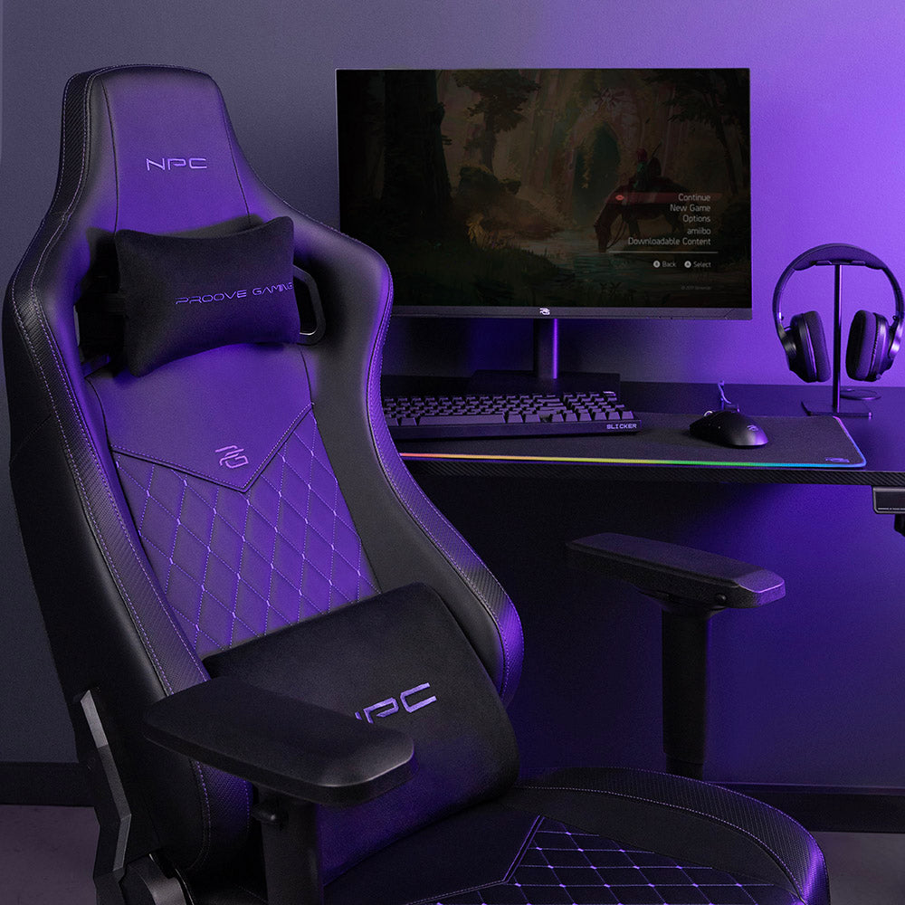 Cadeira Gaming Proove NPC, Preto Roxo GCNP0001017