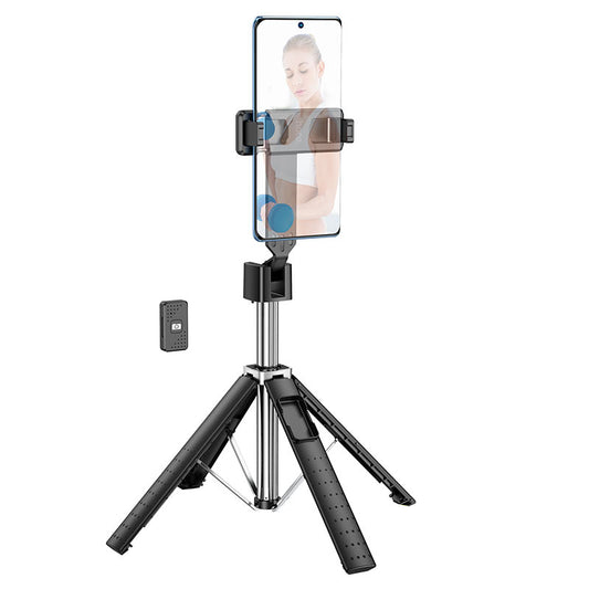 Bastão para selfies com Bluetooth HOCO K18, Universal, Preto