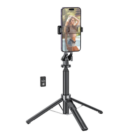 Bastão para selfies HOCO K21 Bluetooth, Universal, Preto