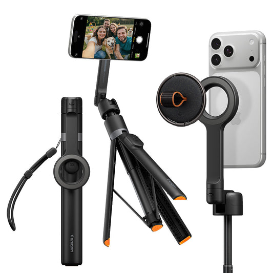 Selfie Stick Bluetooth Spigen S582W, Universal, Preto AMP11372