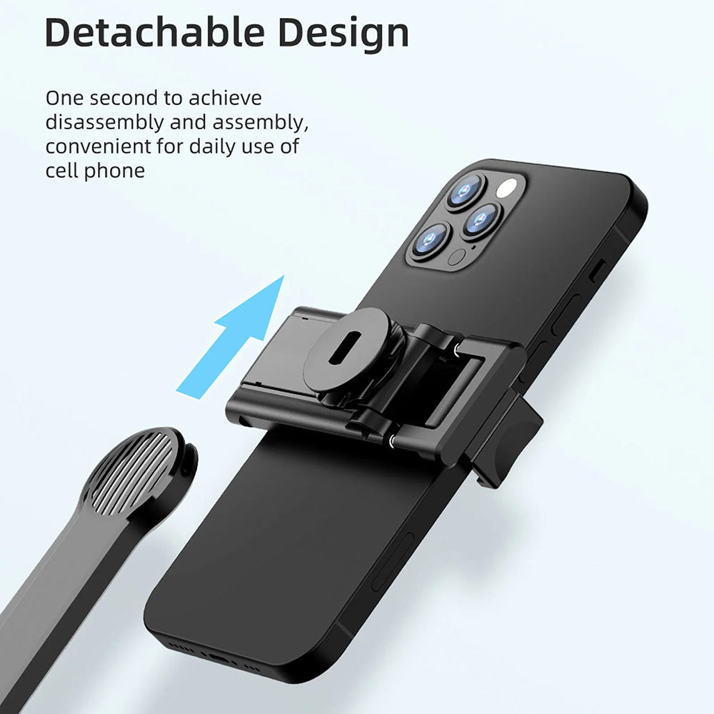Selfie Stick Bluetooth Techsuit C01, Universal, Black