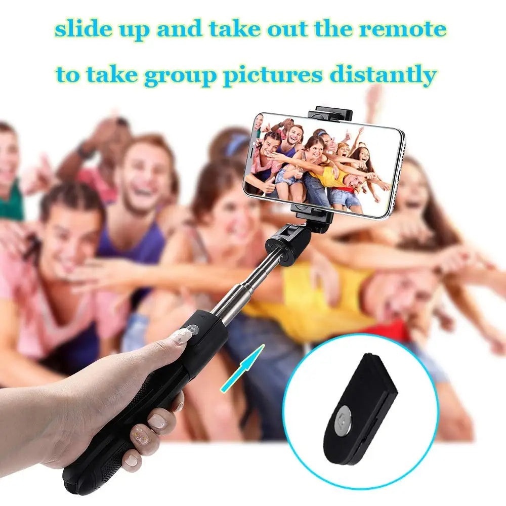 Selfie Stick Bluetooth Techsuit K06, Universal, Preto