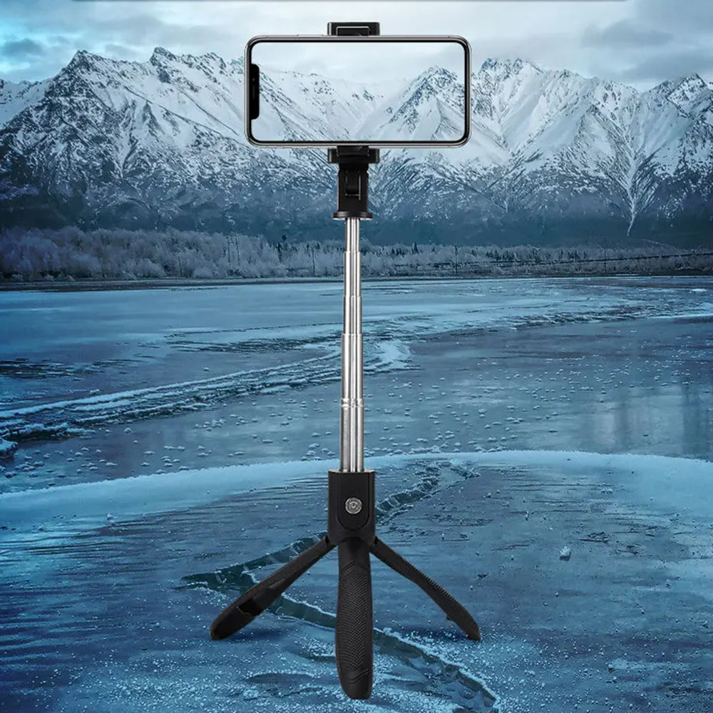 Selfie Stick Bluetooth Techsuit K06, Universal, Preto