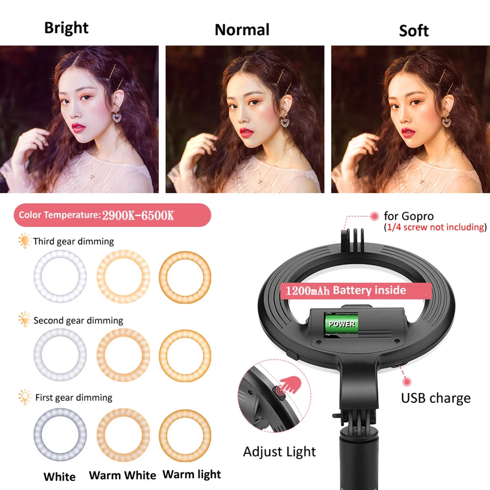 Selfie Stick Bluetooth Techsuit L07, Universal, Preto