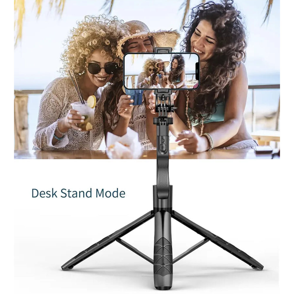 Selfie Stick Bluetooth Techsuit L16, Universal, Preto