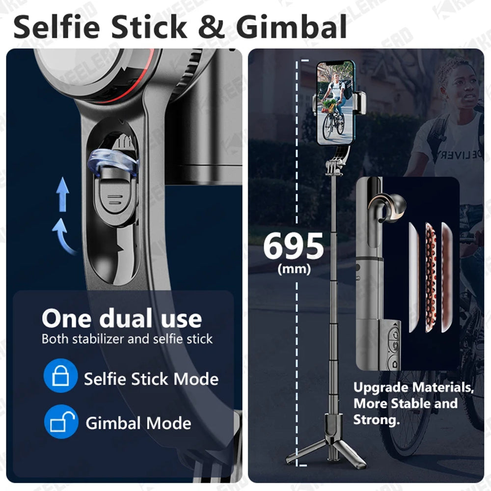 Selfie Stick Bluetooth Techsuit L18sMini, Universal, Preto