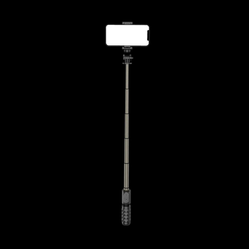 Selfie Stick Bluetooth Techsuit Q10, Universal, Preto