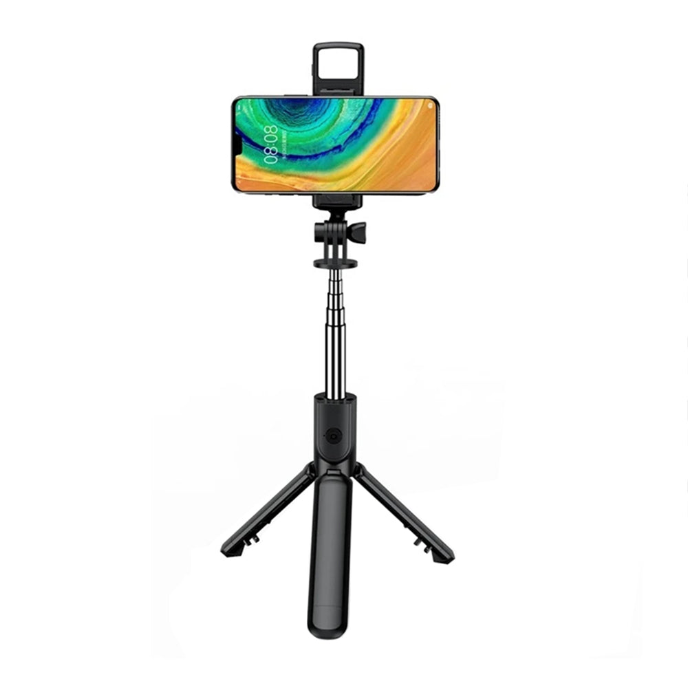 Selfie Stick Bluetooth Techsuit S03-S, Universal, Preto