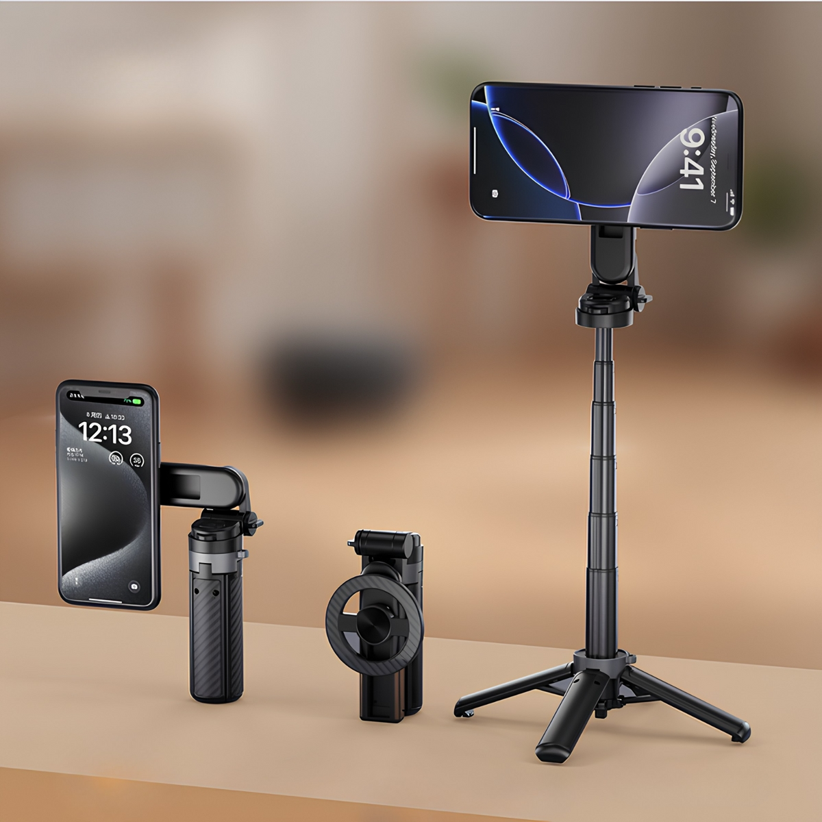 Selfie Stick Bluetooth XO Design SS25 Pro, Universal, Preto