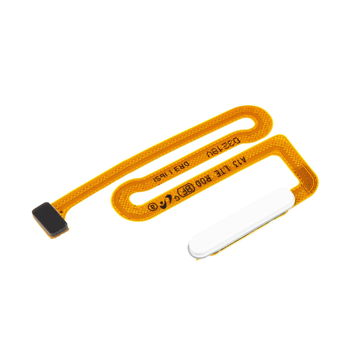 Sensor de Impressão Digital Samsung Galaxy A13 A135, com fita, Branco, Service Pack GH96-15035D