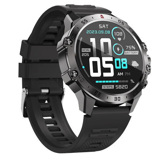 Smartwatch BWOO WA-08, Preto