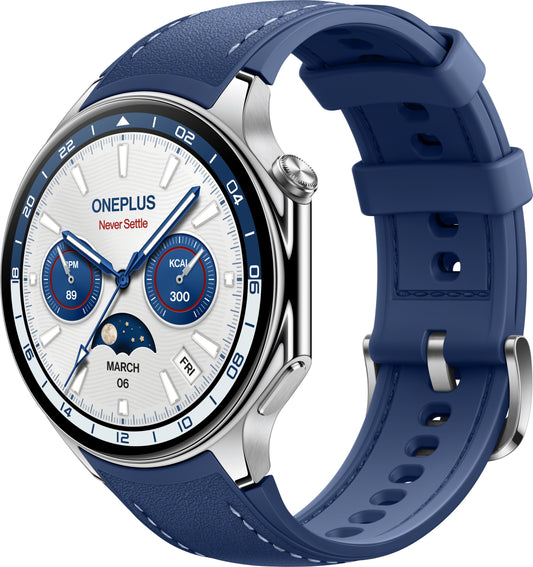 OnePlus Watch 2 smartwatch, Azul