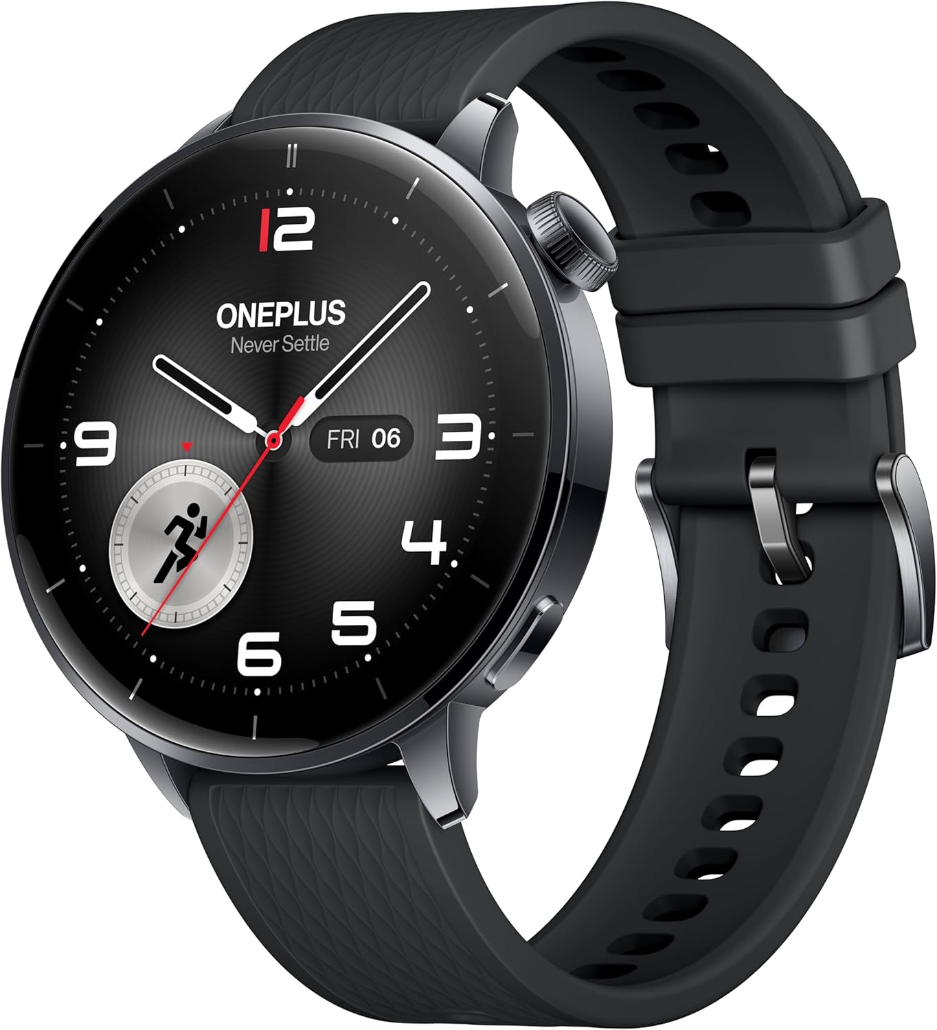 Smartwatch OnePlus Watch 3, 43mm, Preto 5491100421