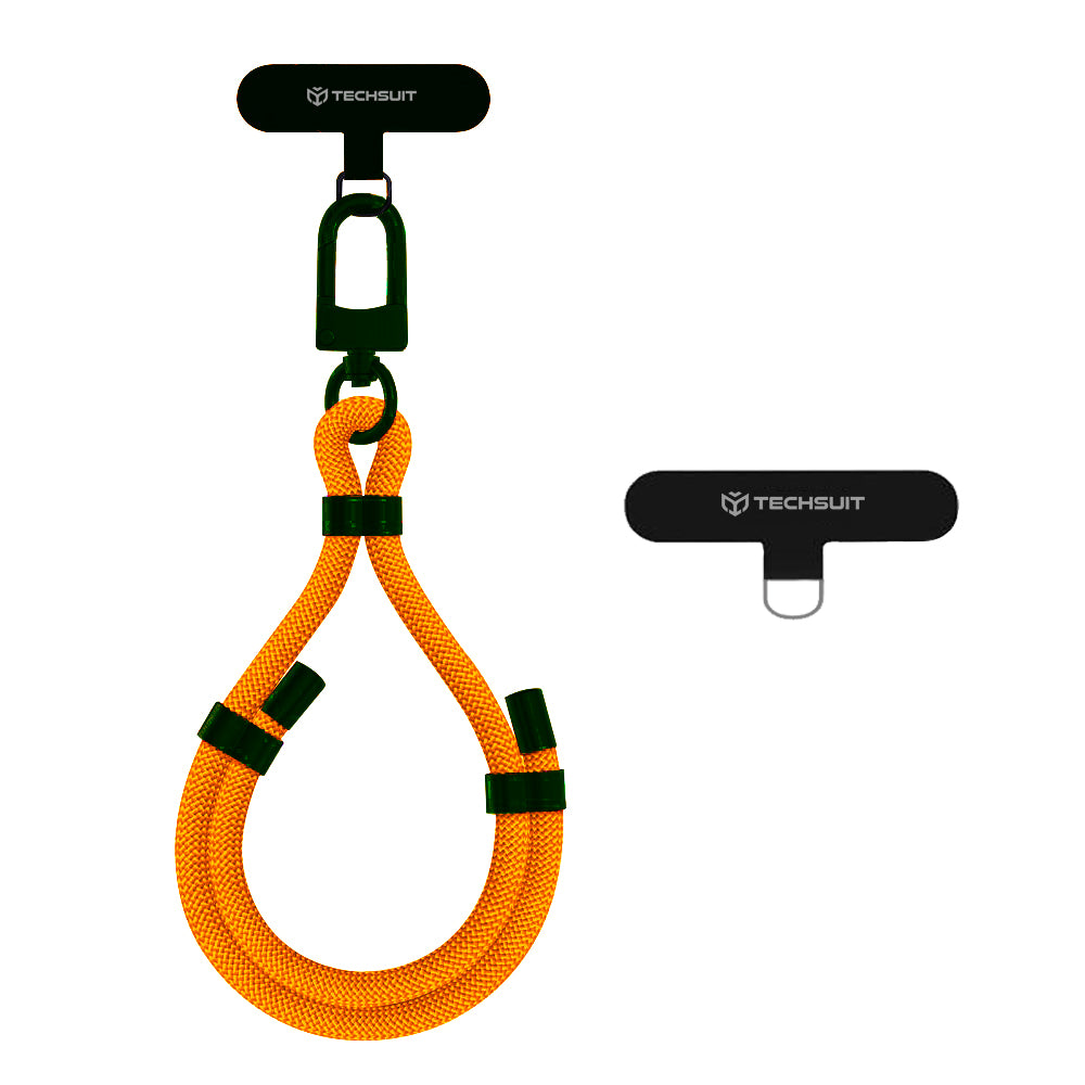 Cordão para Telemóvel Techsuit RWS1-03, Laranja