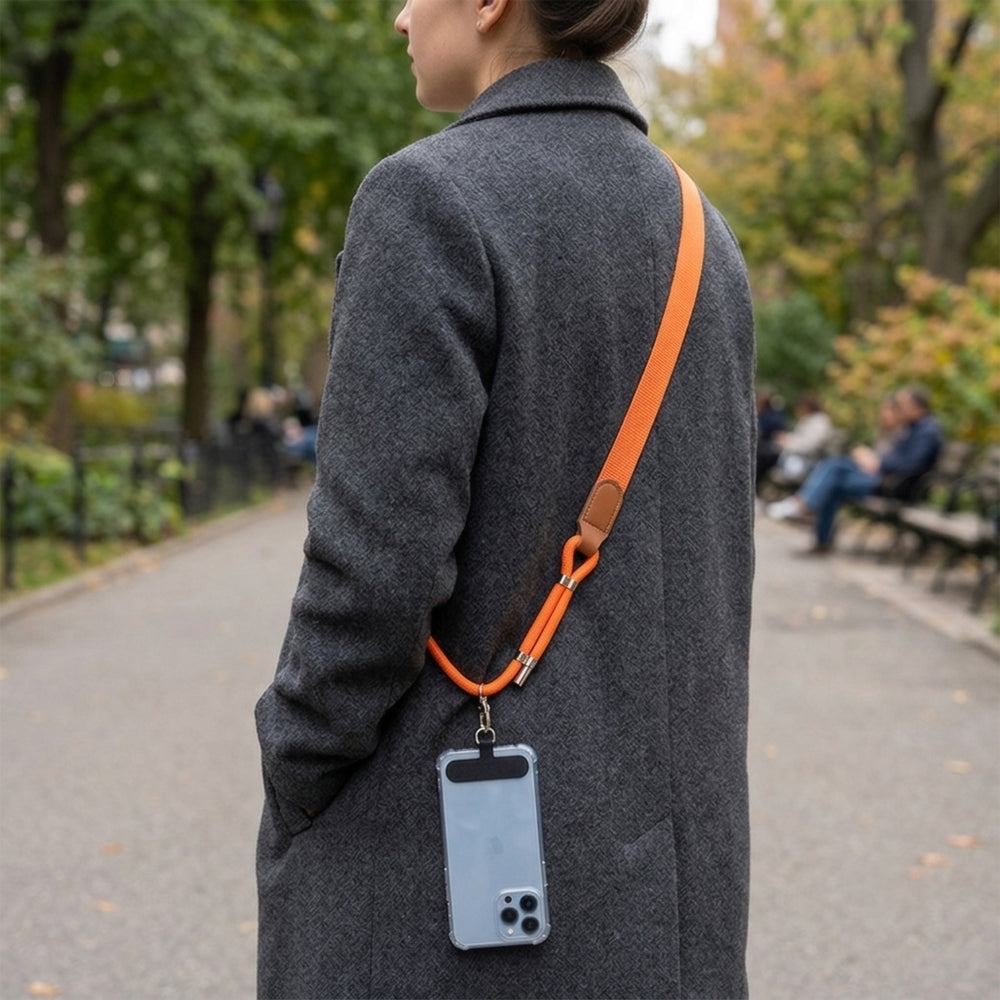 Cordão para Telemóvel Techsuit UrbanLoop TLN6B, Azul Marinho