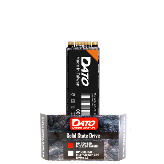 Solid State Drive (SSD) Dato, SATA III NGFF M.2 2280, 4TB, Preto DM700SSD-4TB