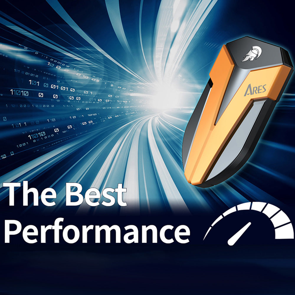 Solid State Drive (SSD Externo) Dato Ares Amber Shield, 500GB, Preto ARSASE-500GB