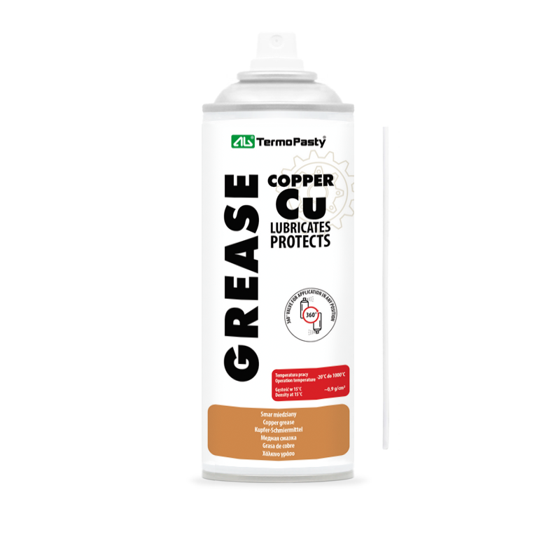 Technical Lubricant Spray AG Termopasty Copper, 400ml ART.AGT-176