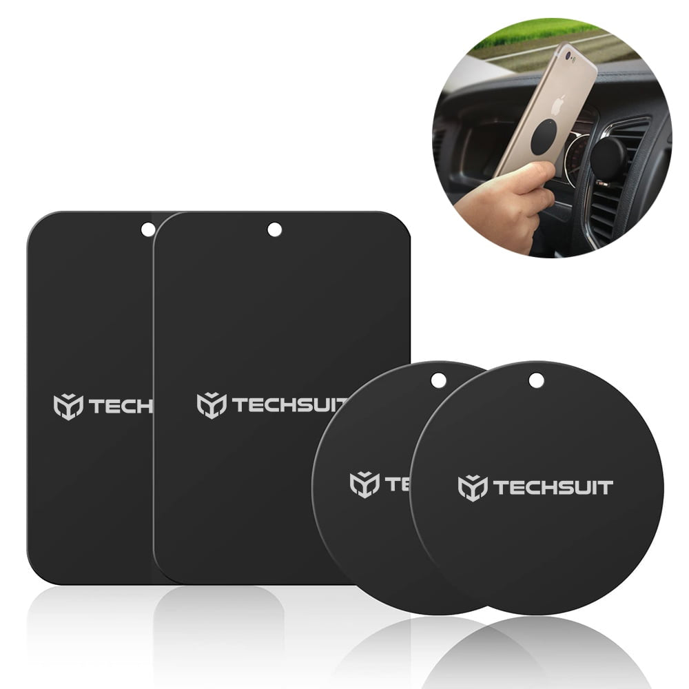 Autocolante Metálicos Techsuit MP04 4in1, Preto
