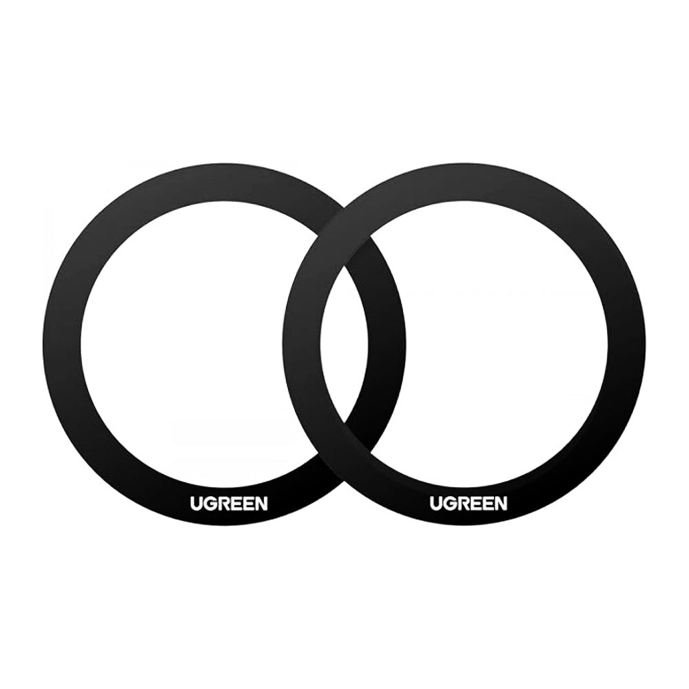 Sticker Metálico UGREEN LP428 (25766), Conjunto de 2 peças, Preto