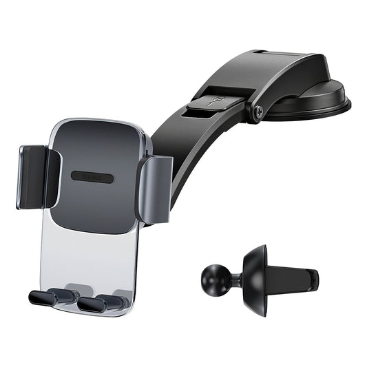Baseus Gravity Grip Car Mount, 4.7inch - 6.7inch, Preto