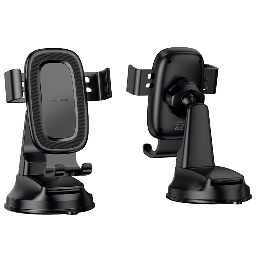 Suporte Auto Borofone BH130 Follower Gravity, 6.1 polegadas - 7 polegadas, Preto