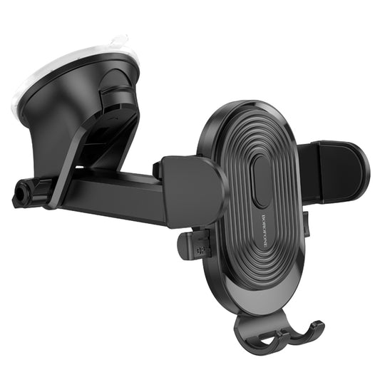 Suporte Auto Borofone BH85 Experience, 4.7 polegadas - 7 polegadas, Preto