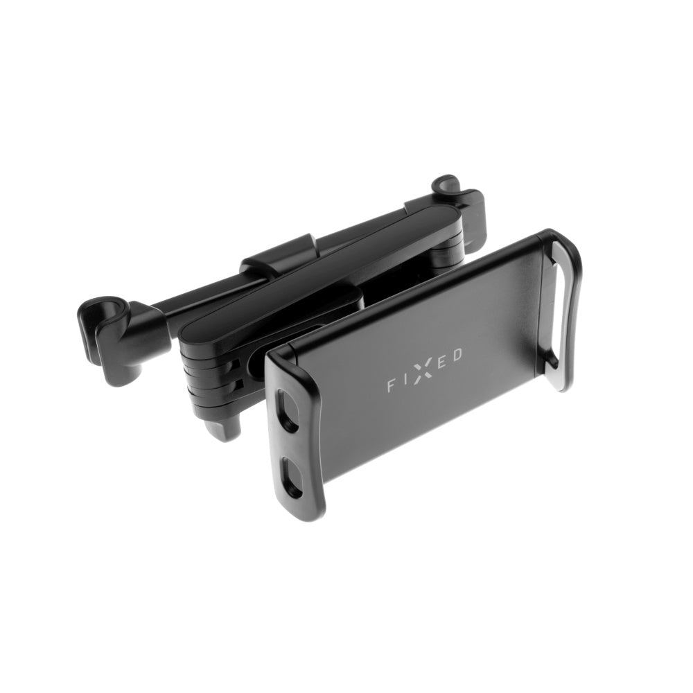 Fixed Tab Passenger 2 Headrest Car Holder, 7inch - 13inch, Black