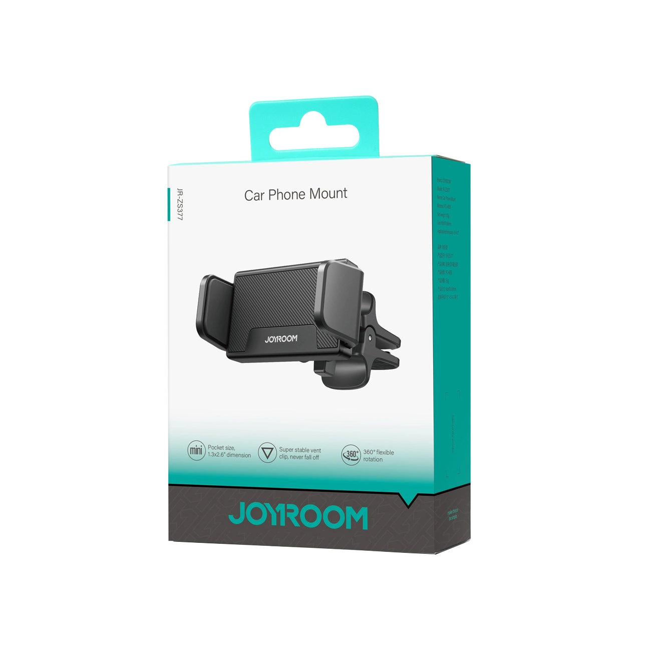 Suporte Auto Joyroom JR-ZS377, 4.5 polegadas - 6.7 polegadas, Preto