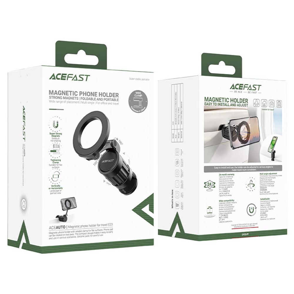 Suporte Auto Magnético Acefast E23, Universal, Preto