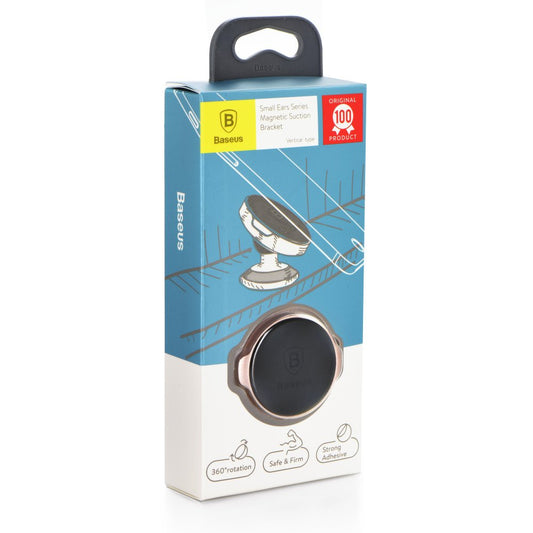 Suporte magnético para base de orelhas pequenas para automóvel, preto SUER-B01