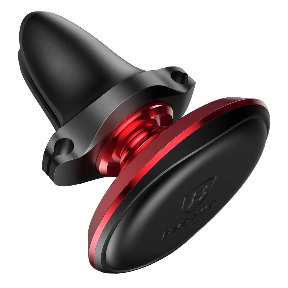 Baseus Suporte magnético para automóvel com ventilador de ar, universal, vermelho SUGX020009