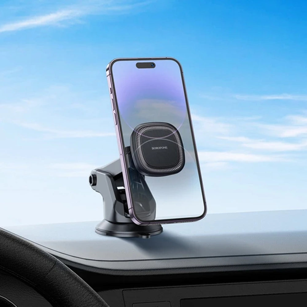 Suporte Auto Magnético Borofone BH97 Ice, Universal, Preto