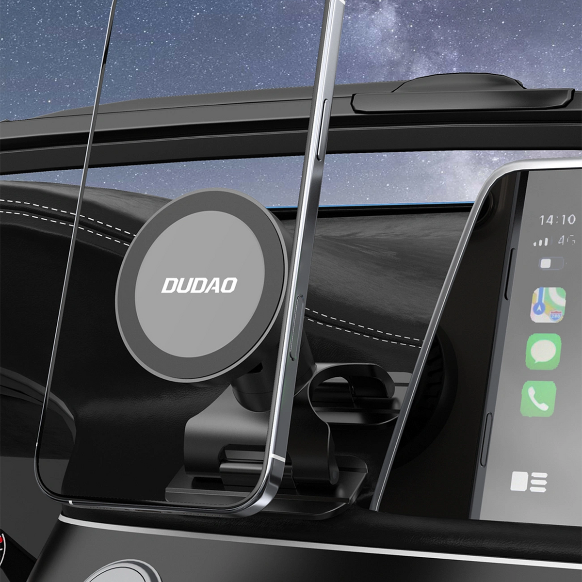 Suporte Automóvel Magnético Dudao F25, Universal, Preto